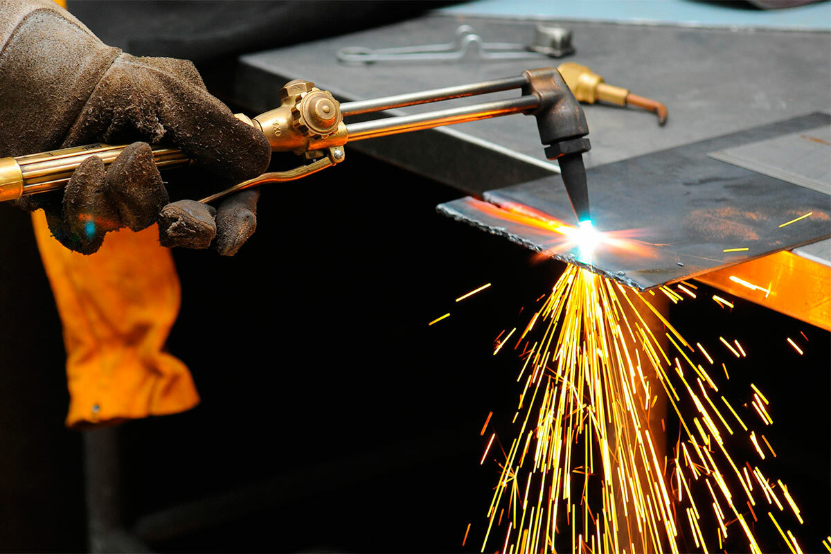 резка газом